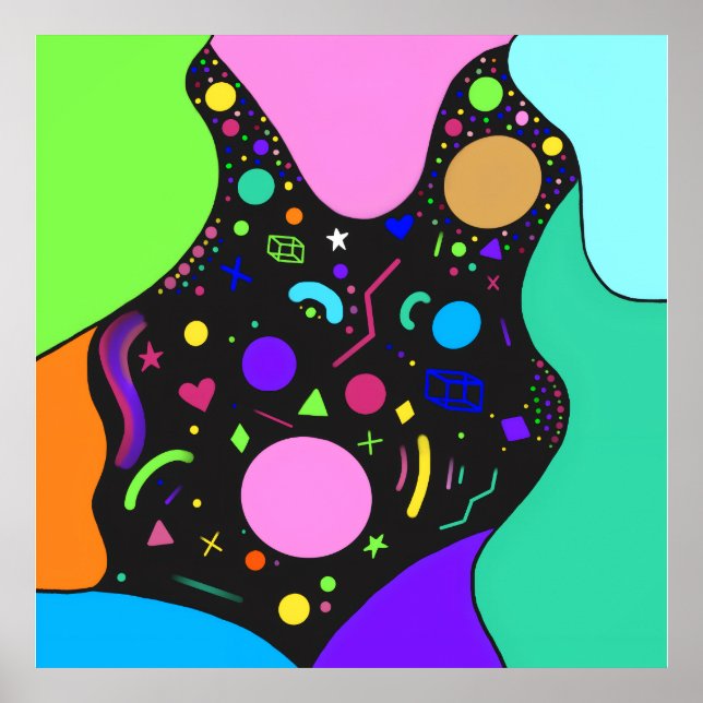 Funky Retro Poster (Front)