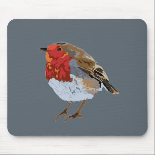 Funky Robin Mouse Pad