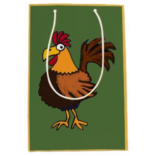 Funky Rooster Gift Bag
