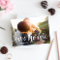Funky Script Modern Save The Date Card
