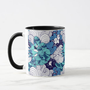 Funky Seashell Pattern Mug