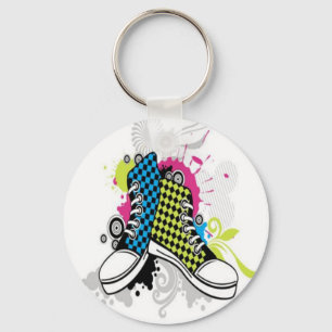 Funky Shoes Keychain