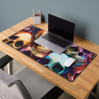 Funky Skulls Desk Mat