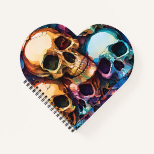 Funky Skulls Notebook