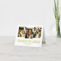 Funky Snapshots Thank You Card