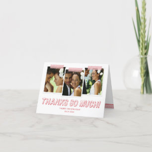 Funky Snapshots Thank You Card