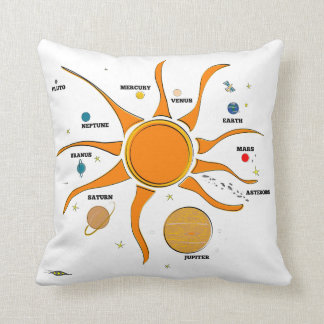 Funky Solar System Cushion
