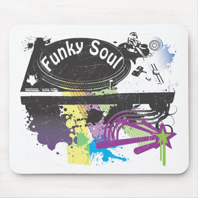 Funky Soul Mouse Pad (Front)