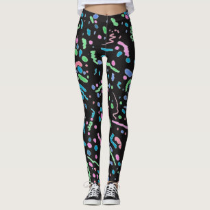 Funky Splatter Leggings