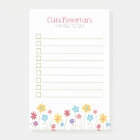 Funky Spring Flowers To Do List