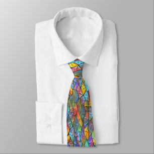 Funky Stained Glass Magic Tie