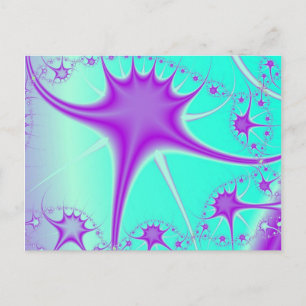 Funky Star Postcard
