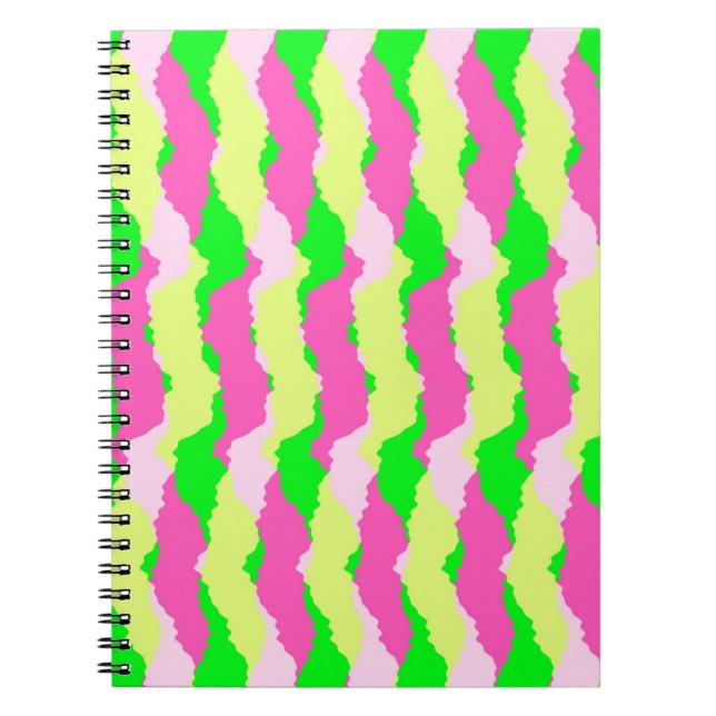 Funky Stripes 2011 Notebook (Front)