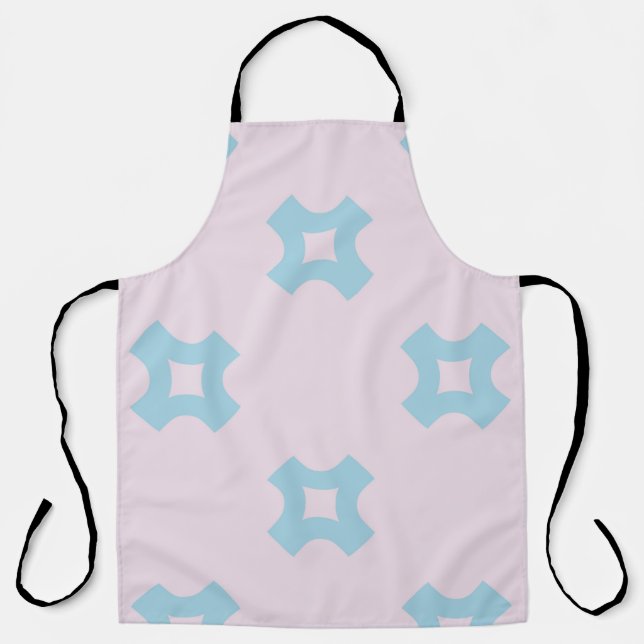 Funky style geometric seamless pattern with crosse apron (Front)