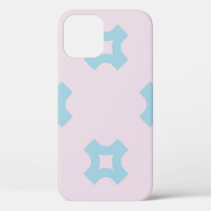 Funky style geometric seamless pattern with crosse iPhone 12 case