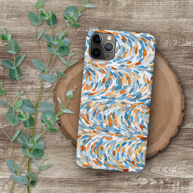 Funky Summer Colours Paint Splatter Art Pattern Case-Mate iPhone Case (Creator Uploaded)