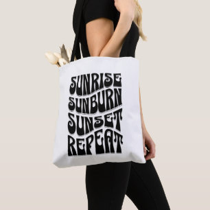 Funky summer tote bag 