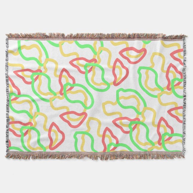 Funky Throw Blanket (Front)