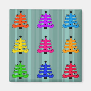 Funky Trees Magnet