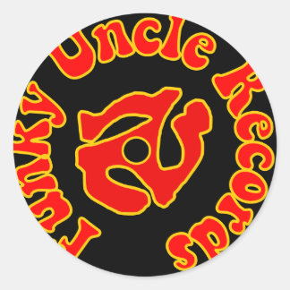 Funky Uncle Records logo sticker