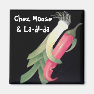 Funky Veggie Personalised Magnet