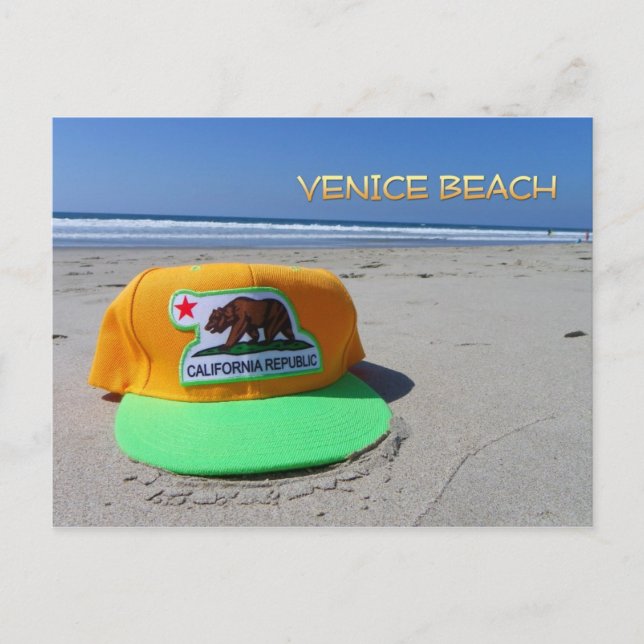 Funky Venice Beach Postcard! Postcard (Front)