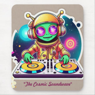 "Funky Vibes Only" Mouse Pad