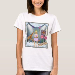 Funky Vintage Kid Altered Art Collage  T-Shirt