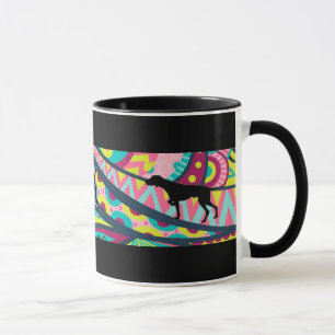 Funky Vizsla Coffee Time Mug