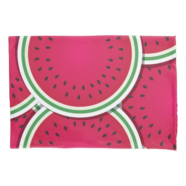 Funky watermelon slices pillowcase (Front)