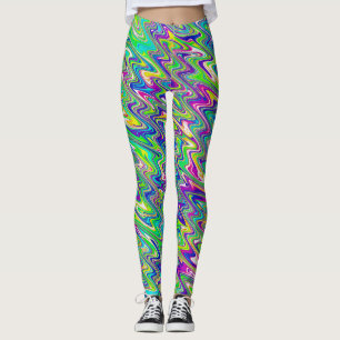 Funky Waves Leggings