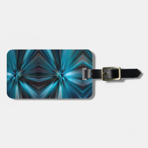 Funky Waves Luggage Tag