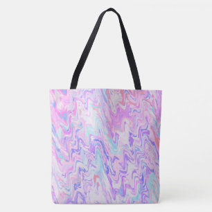 Funky Waves Tote Bag