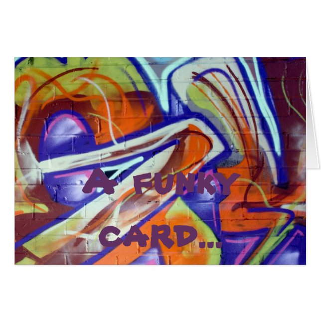 funky world graffiti designs and slogans (Front Horizontal)