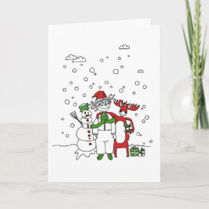 Funky Xmas Card