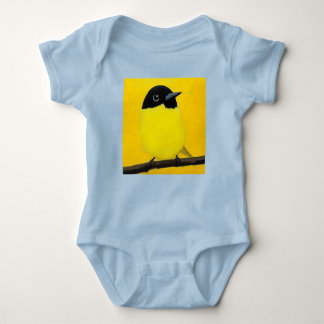 Funky Yellow Bird Art | Joyful & Bold Shirt Design