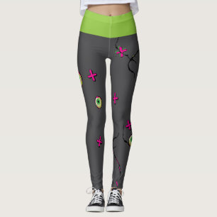 Funky Zombie!! Zombie XOXO Leggings