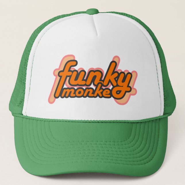 FunkyMonkey Trucker Hat (Front)