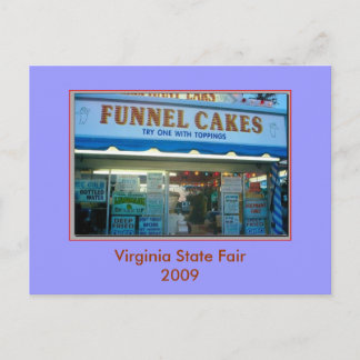 Funnel Cakes Postcard