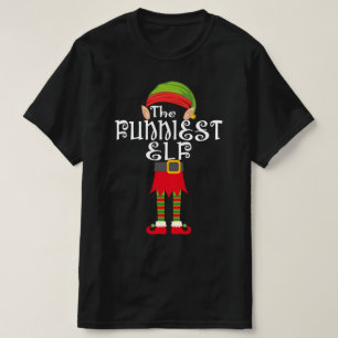 funniest elf family matching christmas T-Shirt