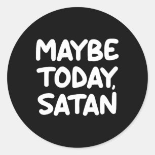 Funny11  classic round sticker