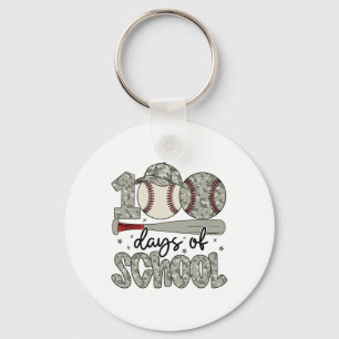Funny 100 Days Of School Bysebyll School Student T Key Ring