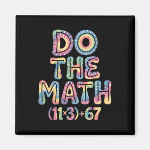 Funny 100 Days School Math Equation Do The Math 10 Magnet