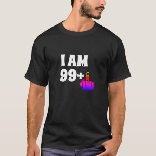 Funny 100th Birthday Gift, 99 Plus one T-Shirt