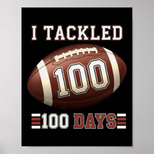 Funny 100th Day Of School For Teacher Or Student _ Poster