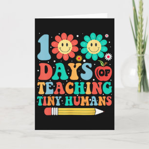 Funny 100th Day Of School Teacher Kids 100 Days Of Card