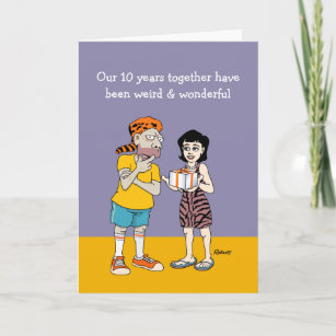 10th Wedding Anniversary Cards | Zazzle.com.au