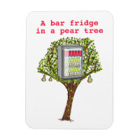 Funny 12 days Christmas partridge in a pear tree