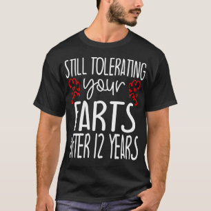 Funny 12th Wedding Anniversary Gift T-Shirt