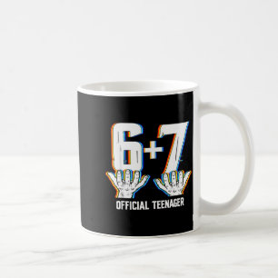 Funny 13th birthday teenager 13 year old boys kids coffee mug